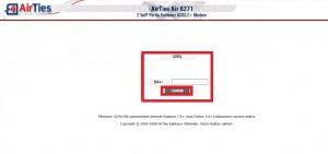 Airties Air 6271 Modem Port Açma 2