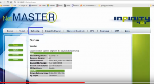 NetMaster İnfinity 401 Modeminde Port Açma_resim_4
